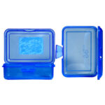 Blue Transparent Lunch Box