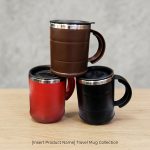 Coffee Mug With Air Tight Lid 380ml